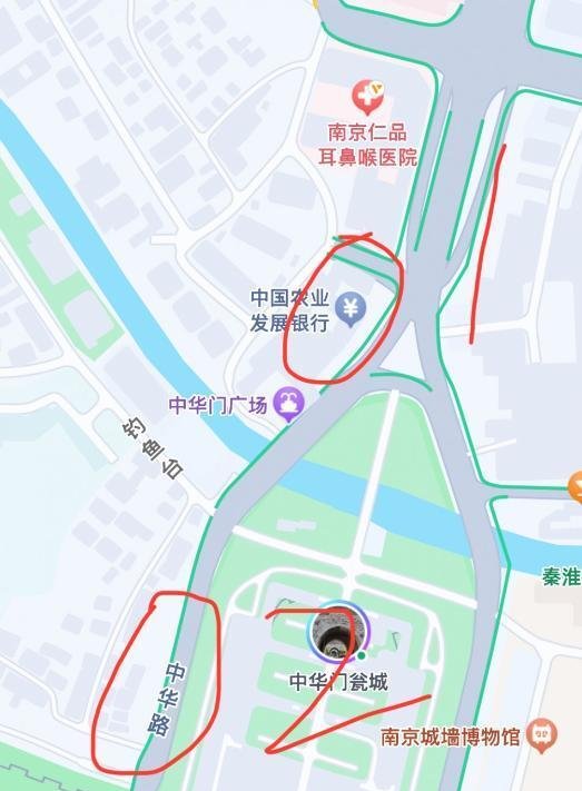 南京中华门扫街