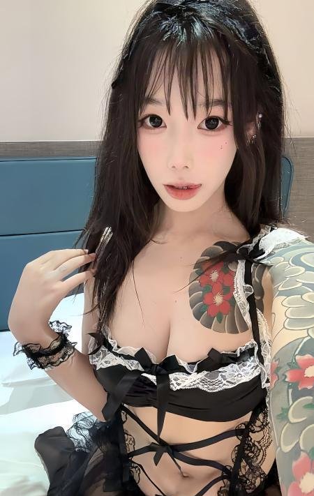闵行美乳纹身妹安安